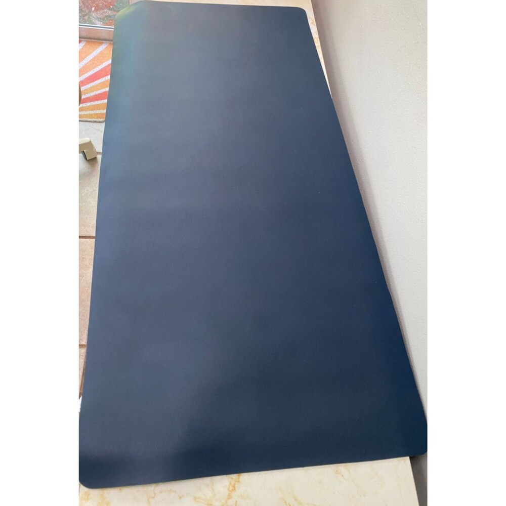 North Large Desk Mat - Navy Blue: Non-Skid Base 35.5x17
